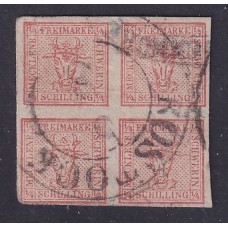 ALEMANIA 1856 ESTADO DE MECKLENBURG Yv. 1 HERMOSO EJEMPLAR 200 €